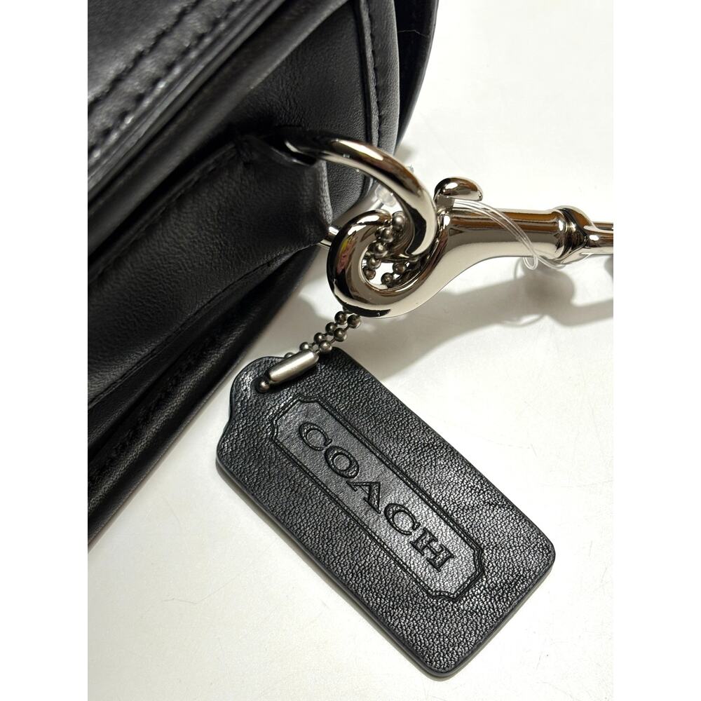 Coach Legacy Penelope Leather Turnlock Crossbody Shoulder Bag 23403 Black NWT - Picture 15 of 16